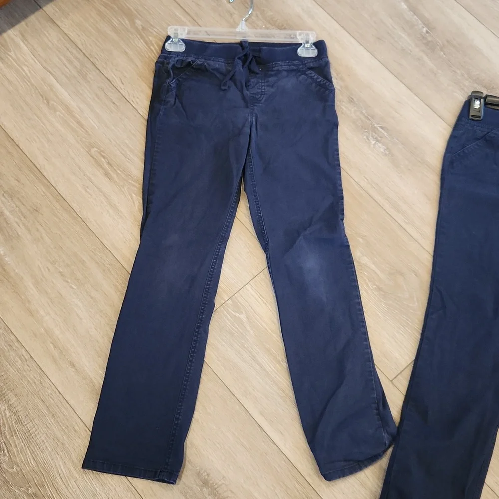 Justice navy 3 pair uniform navy pants